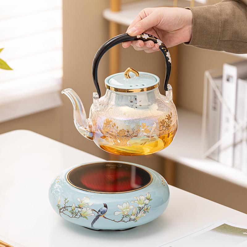 电陶炉围炉煮茶煮茶壶养生壶茶具烧水壶泡茶专用2025年新款煮茶器
