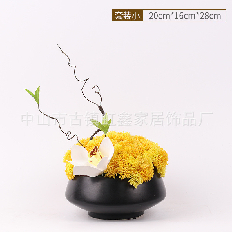 室内仿真花植物花卉盆栽客厅电视柜摆餐桌花茶几假花摆设绿植盆景