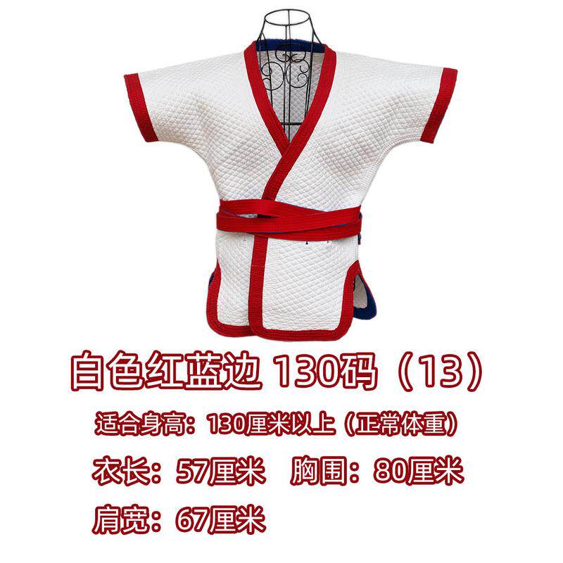 。加厚服中国式摔跤衣07款比赛服摔跤多层布褡裢可两面穿现货速发