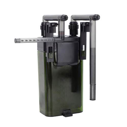 台湾雅柏过滤桶up120小型鱼缸草缸ex120外置静音壁挂过滤前置桶