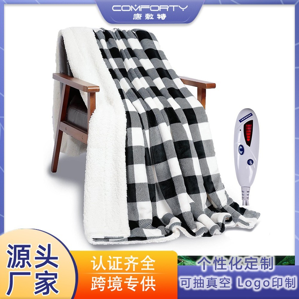 跨境电热暖身毯美规单人加热毯法割草机/草坪机