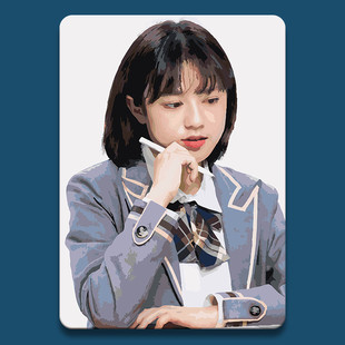 26x8照片定制手工画画数字油画diy人像人物填色涂色填充手绘画油