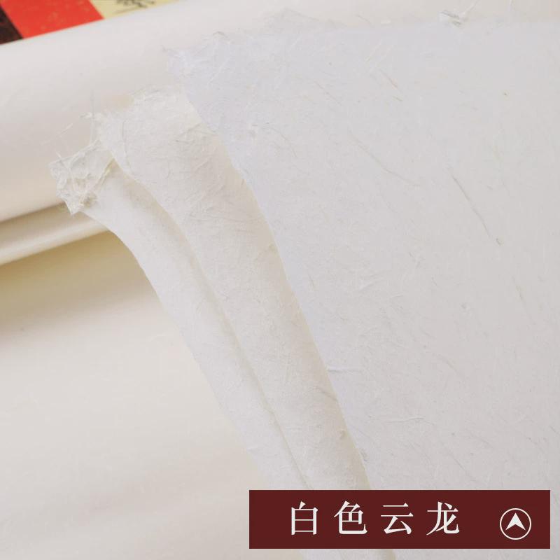 加厚二层夹云龙皮纸四尺六尺八尺本色复古光板仿古纤维茶叶花草纸