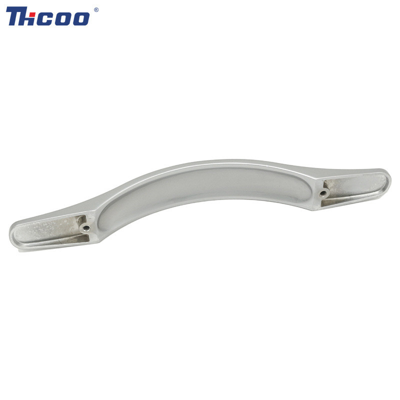 热销斯科房车专用拉手锁游艇旅居车现代柜门锌合金弧形拉手A6519-