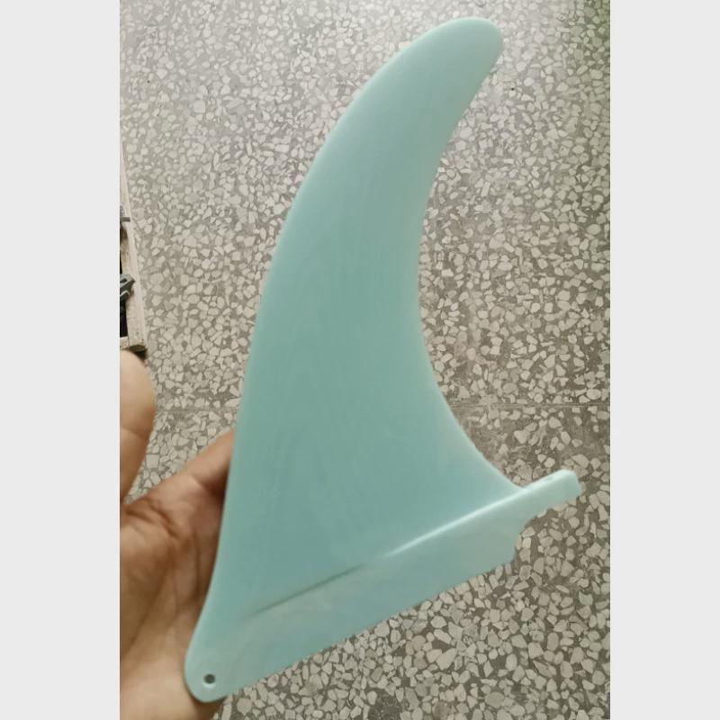 跨境冲浪板玻纤单色尾舵SUP桨板可拆卸鱼鳍分水器冲浪板尾舵配件