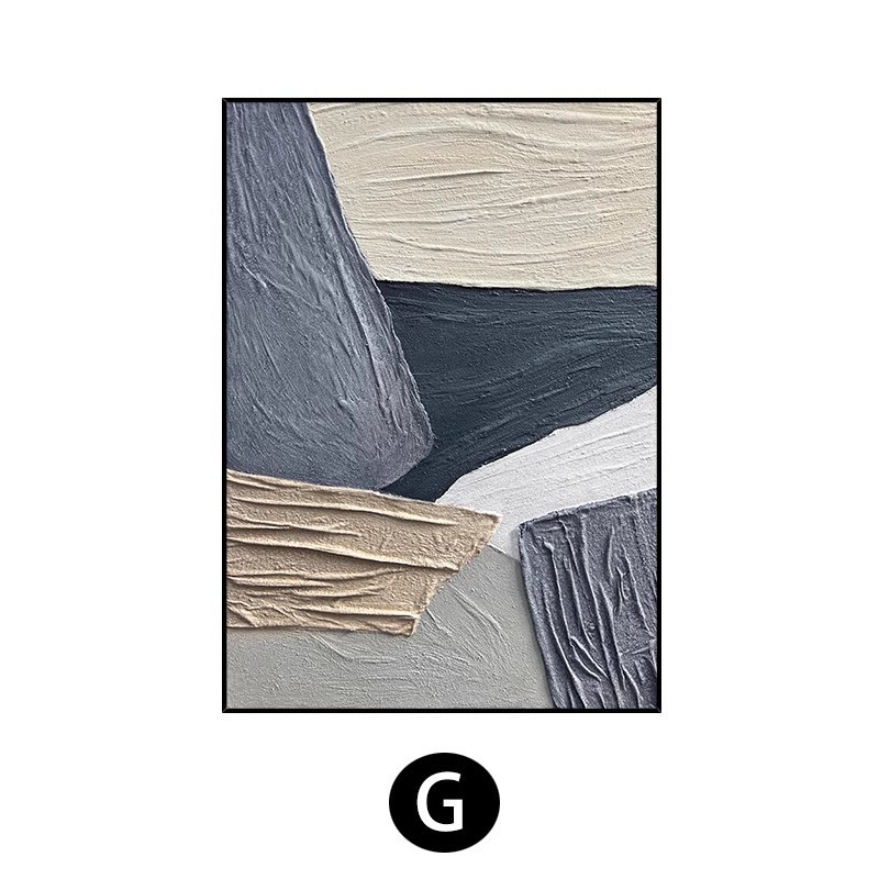 手绘油画立体抽象装饰画简约客厅沙发背景墙装饰画入户玄关挂画图片