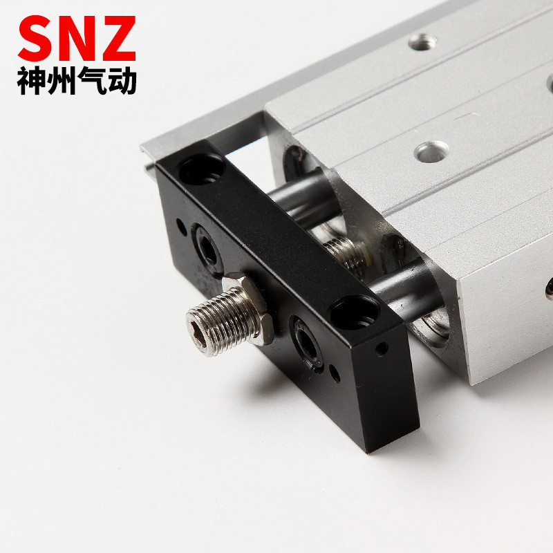 热销可调直供stmb32系列双杆双轴滑气缸厂家速滑台气缸气动元件