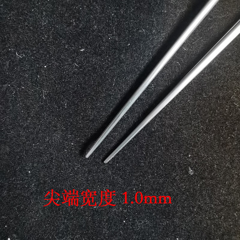 61K3专业采耳工具弯镊子采耳精细镊子手工打磨掏耳朵夹耳屎咬合力