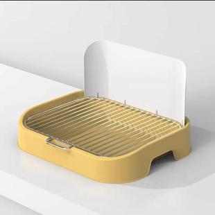 新品狗厕所不锈钢网架中免洗狗厕所狗狗小型犬狗狗砂盆尿尿盆防踩