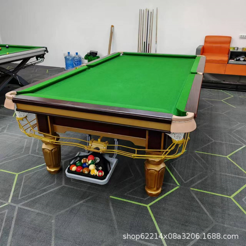 台球桌标准型中八式成人家用商用球厅新款青石板台面桌球八黑钢库