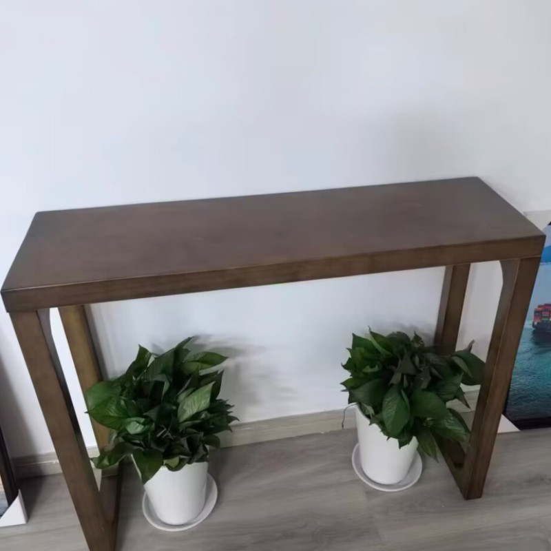 新中式玄关桌柜实木条案靠墙客厅案桌门厅柜供桌香案贡台条几贡桌