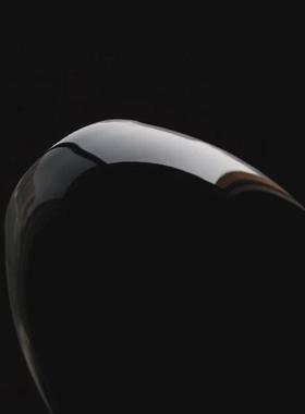 花花器鹤首花瓶净瓶茶室日式入书房陈设耐热玻璃清净明亮雅致极简