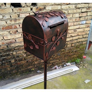 铁艺邮箱别墅信箱小区信报箱邮筒婚庆公司室外防雨家用收件箱泉滋