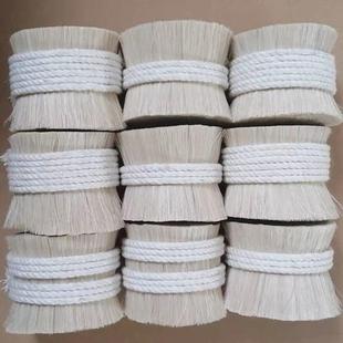 刷子马毛白色毛扫帚二胡弓采耳工具马尾巴毛 恒基马鬃订货