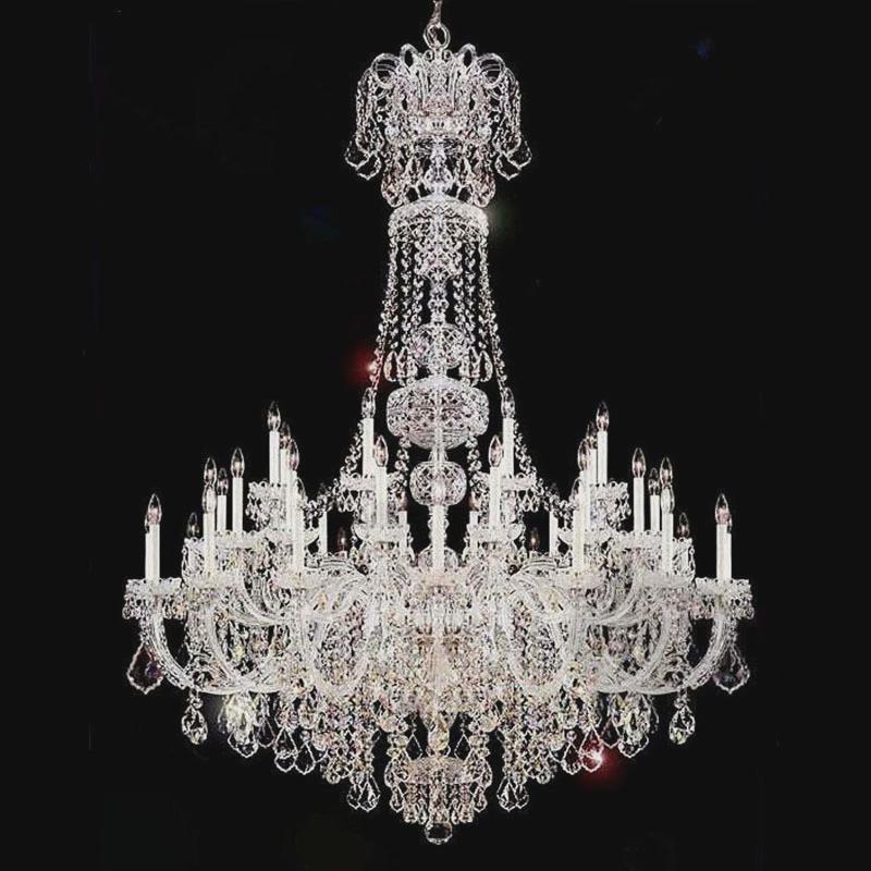 楼梯吊灯欧式水晶吊灯复式楼楼梯间客厅灯大气酒店旋转别墅长吊灯