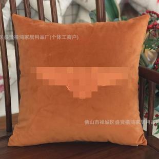 客厅简约样板间靠垫 宾利高端轻奢 含芯沙发抱枕靠垫