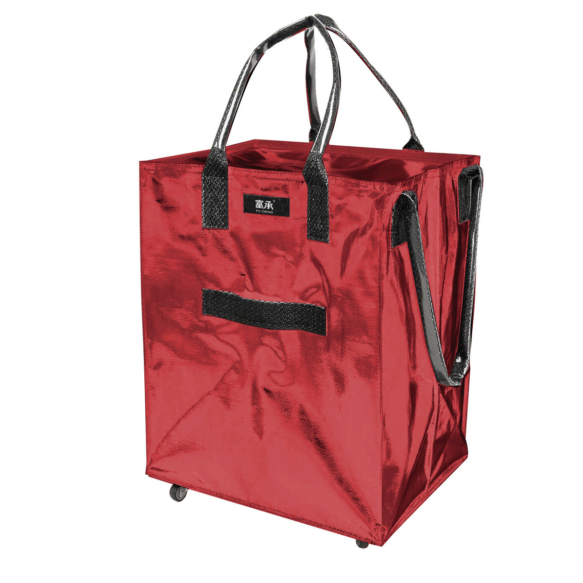 带肯行李包浩轮包加大号防水超市手推车小拉车快递车加厚袋子