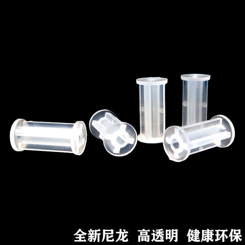 透明柱塑料胶柱绝缘隔离胶柱pc板隔离柱自攻螺丝间隔空心螺丝柱