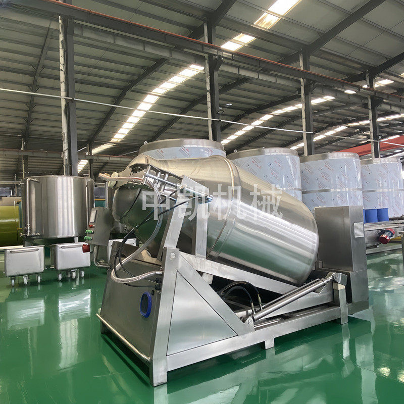 热销滚丸子肉类真空倾斜滚揉机全自动上料滚揉机生产线大型商用揉,清洗/食品/商业设备,肉制品加工设备,淘宝优惠券,粉丝福利购,淘宝优惠卷