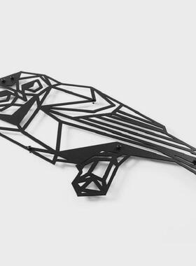 猫头鹰墙饰金属剪影墙艺术贴站电商北美欧洲产品非质量不退换