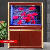 超白生态鱼缸水族箱玻璃中型长方形客厅家用1.2米下过滤大型定制