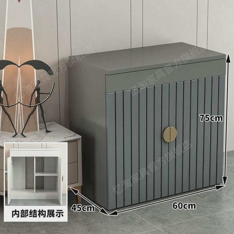 水族箱鱼缸一体柜免换水新款底底座架子轻水族客厅储藏收纳置物柜