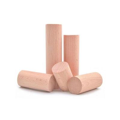 木棒圆形木柱圆柱体小木块圆块圆木块圆木板模圆木片实木长度可选