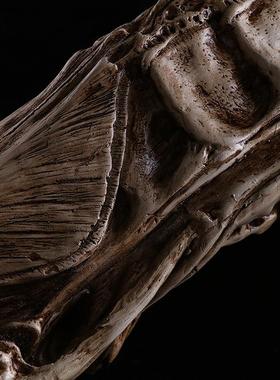 大异形头骨模型树脂骷髅头办公室摆件收藏礼品万圣节创意居家摆件