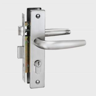 大队长牌房门锁c9500门把手平开门执手断桥门锁不锈钢门把手华南