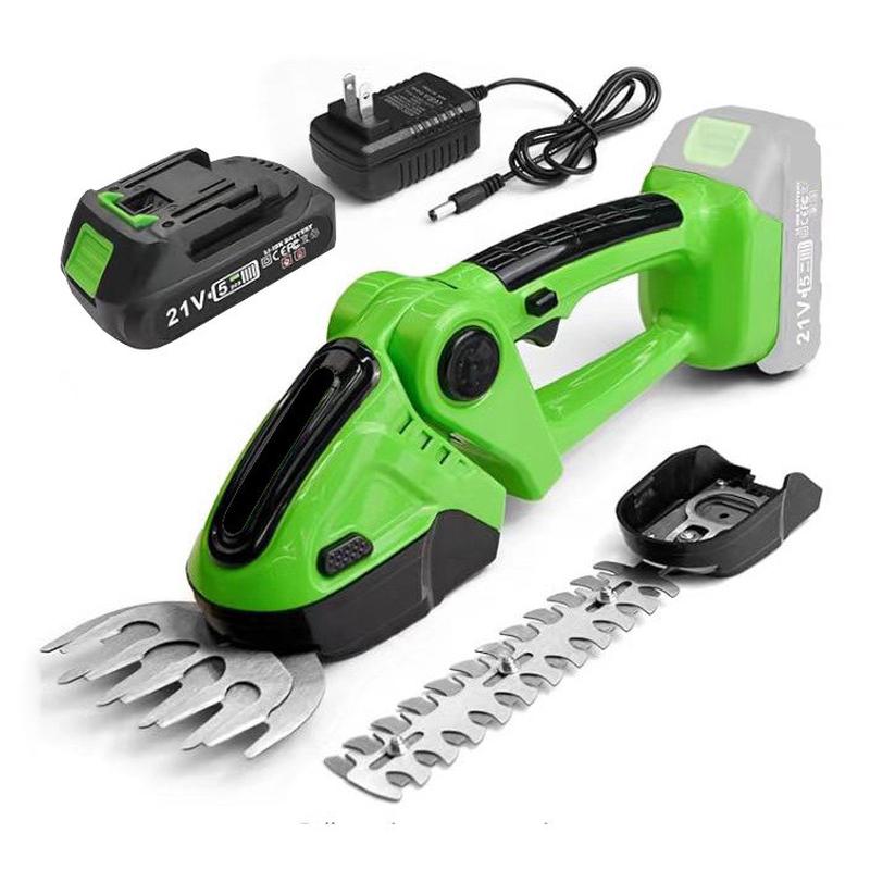 电动绿篱机小型充电式剪草机家用无线手持式迷你篱笆剪园林工具