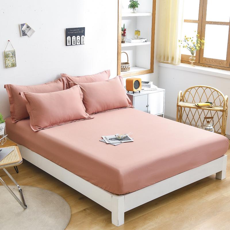 60支长绒棉全棉床笠单件防滑固定床罩床套席梦思床垫防尘套全包