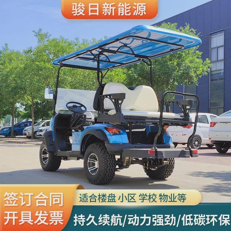 观光车高尔夫球车景区游览观光车校园民宿楼盘酒店用高尔夫球车