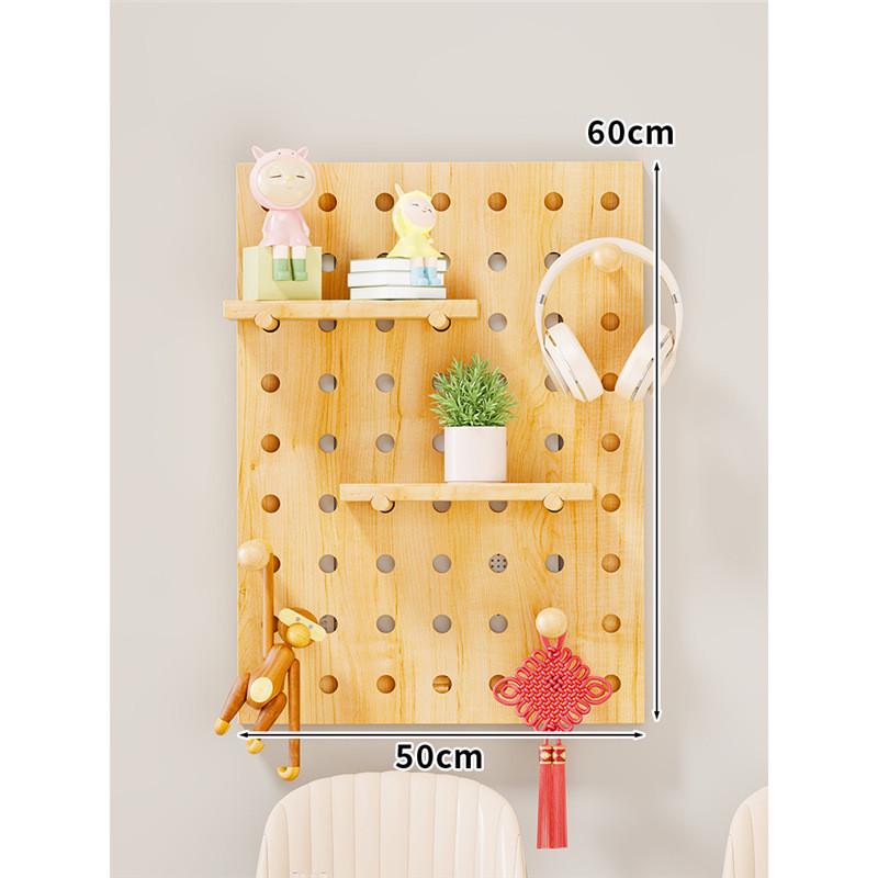 电表箱洞洞板置物架入户玄关装饰画配电闸盒遮挡收纳挂衣架免打孔