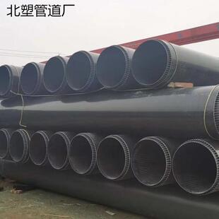 PVC-U轴向中空管污水输送管防腐耐压pvc井筒管