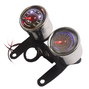 改装摩托车仪表电子转速表嘉陵越野复古仪表总成码表里程表CG125