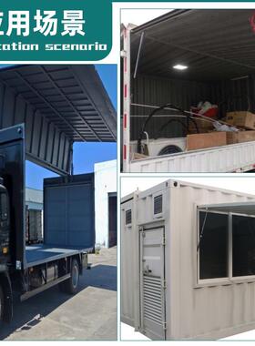 重型高压承重液压杆钢管40气弹簧400公斤5000n上翻门液压杆设备杆