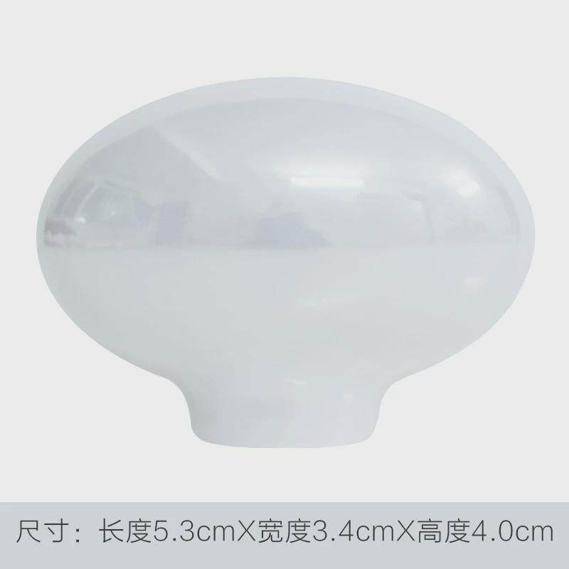 新款浪漫法式珍珠拉手极简衣柜柜门柜子抽屉圆形五金银色