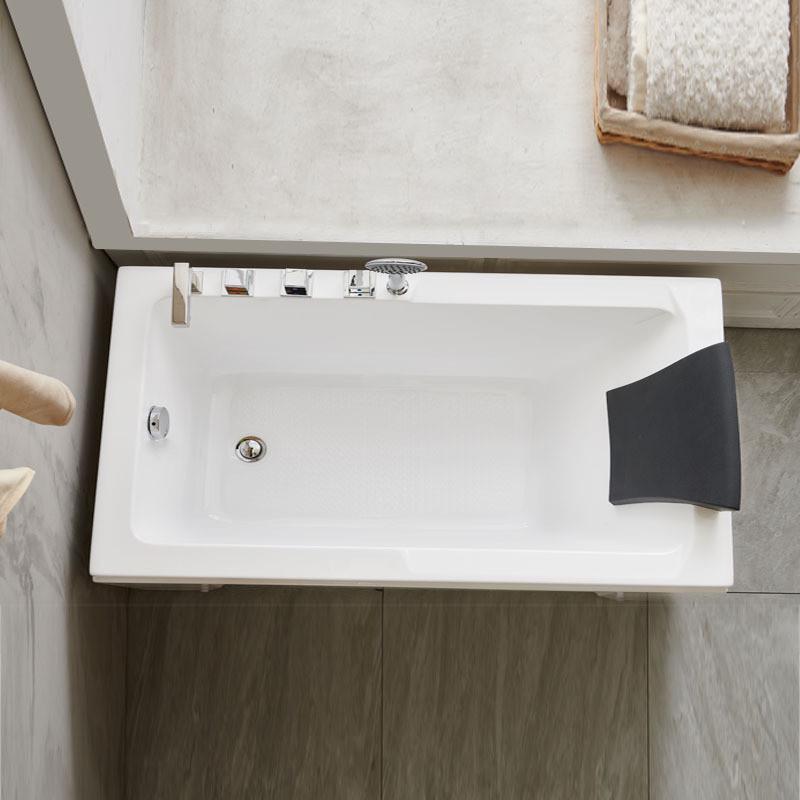 方形民宿冲浪按摩浴缸亚克力浴缸成人家用小户型浴缸休闲酒店浴缸