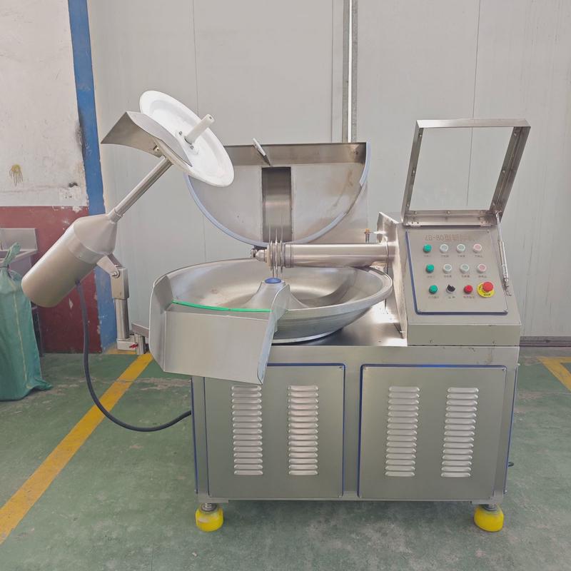 全自动莲藕不锈钢碎机器斩商用肉丸高速斩拌机饭店食堂斩拌机