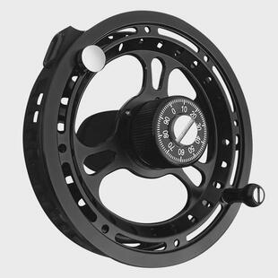 大美包围风火轮谷麦轮防炸线手拨轮渔线轮全金属带泄力有声音轮