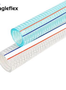 pvc透明钢丝管250mm大口径增强软管工业抽抽水真空耐油加厚软管