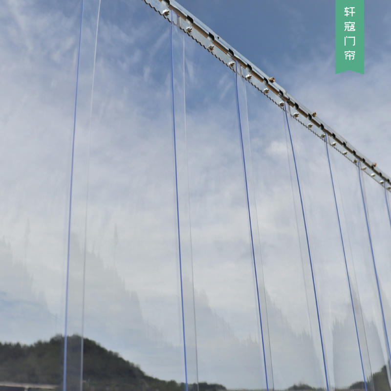 软门帘夏季防风空调透明PVC塑料隔断挡风挡冷气皮帘子店铺门市用