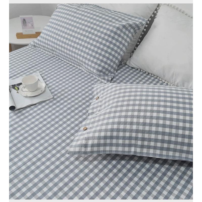 GZ6M特厚老粗布凉席三件套单件1.51.8米单人双人夏睡单不起球