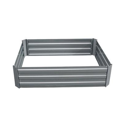 长方形镀锌铁花床园艺金属花圃户外蔬菜阳台种植床培植床