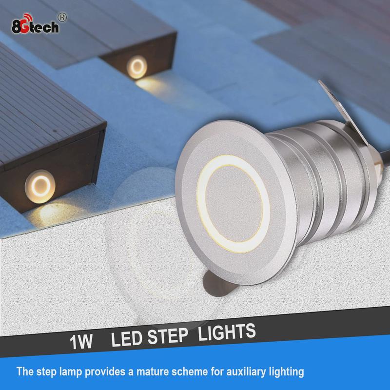 1w台阶灯地脚灯墙角灯led迷你台阶灯户外防水楼梯墙角阶梯亮化
