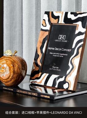 卧室床头柜飘窗装饰摆件轻奢高级感软装布置相框摆台家居软装好物