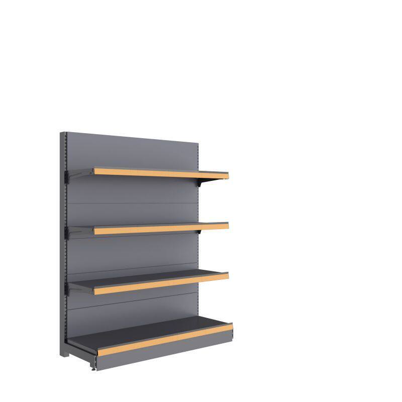 超市货架中重量级中间加厚宽单面双面靠墙型岛商超货架2