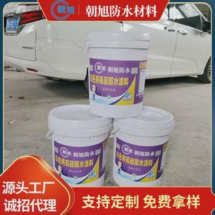 彩色有机硅涂料外墙卫生间彩色管道防潮涂料地下水池防水防水材料
