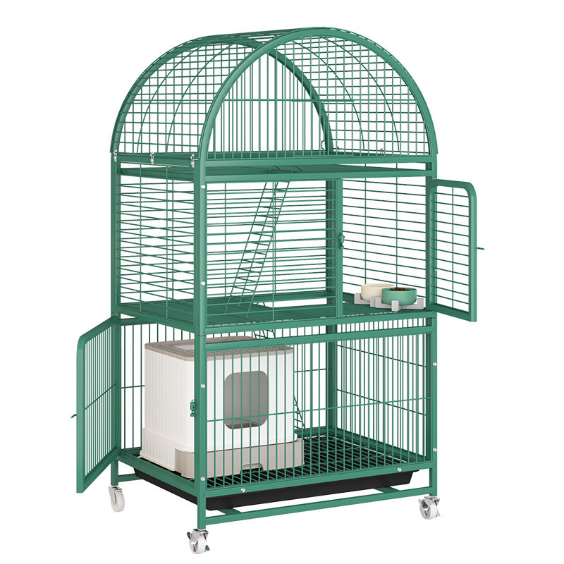 猫笼子超大空间多层室内家用猫咪别墅两层猫窝带厂家直销厕所猫笼