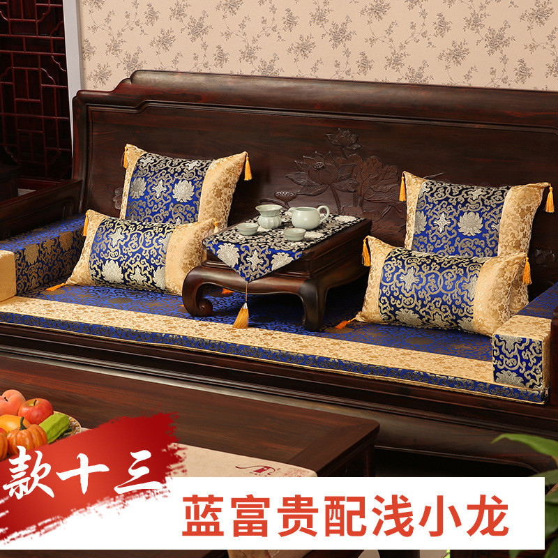 红木沙发坐垫罗汉床垫子防滑棕垫实木家具海绵中式沙发垫厂家直销
